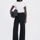 Dionne flare trousers black