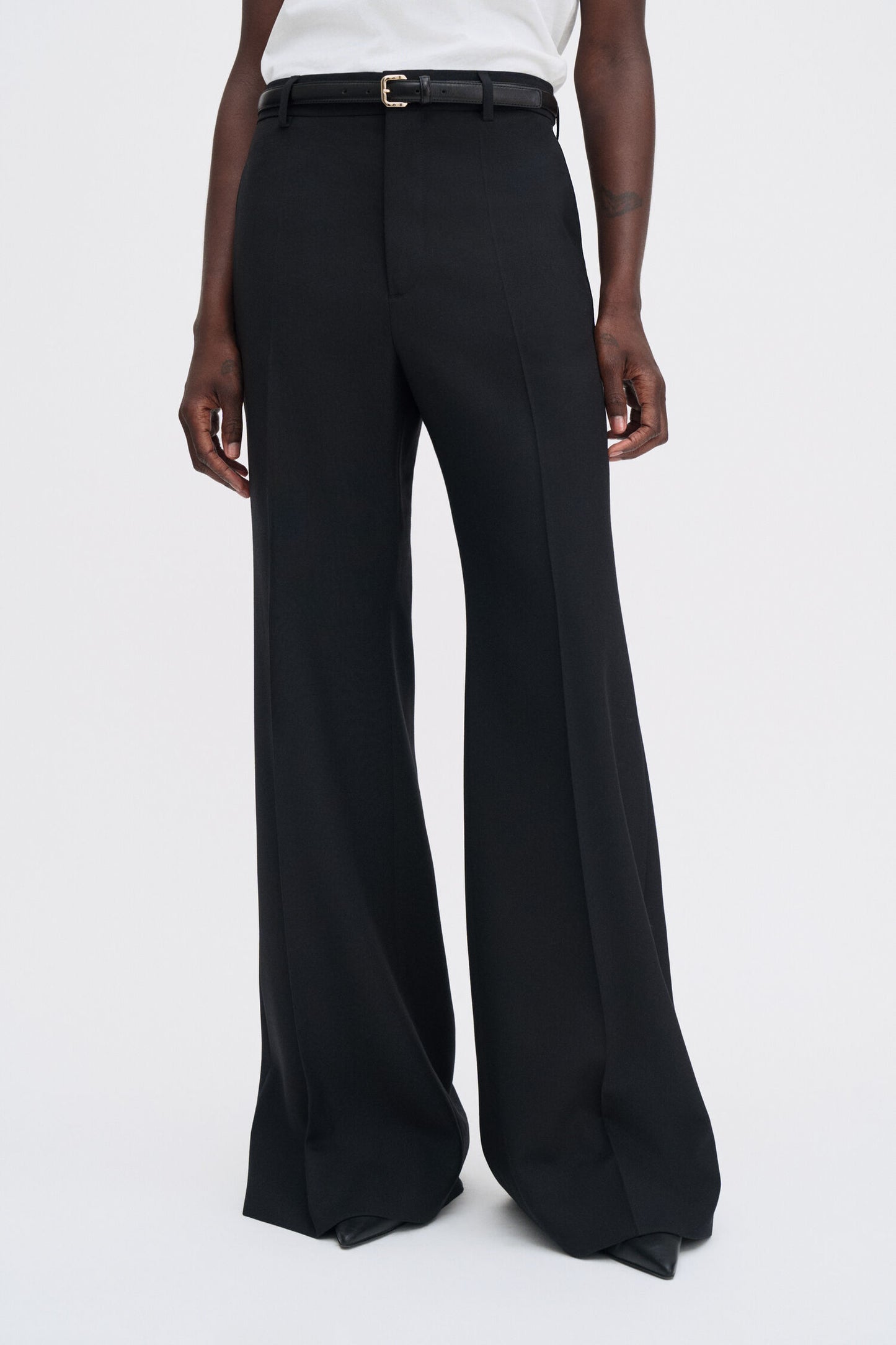 Dionne flare trousers black