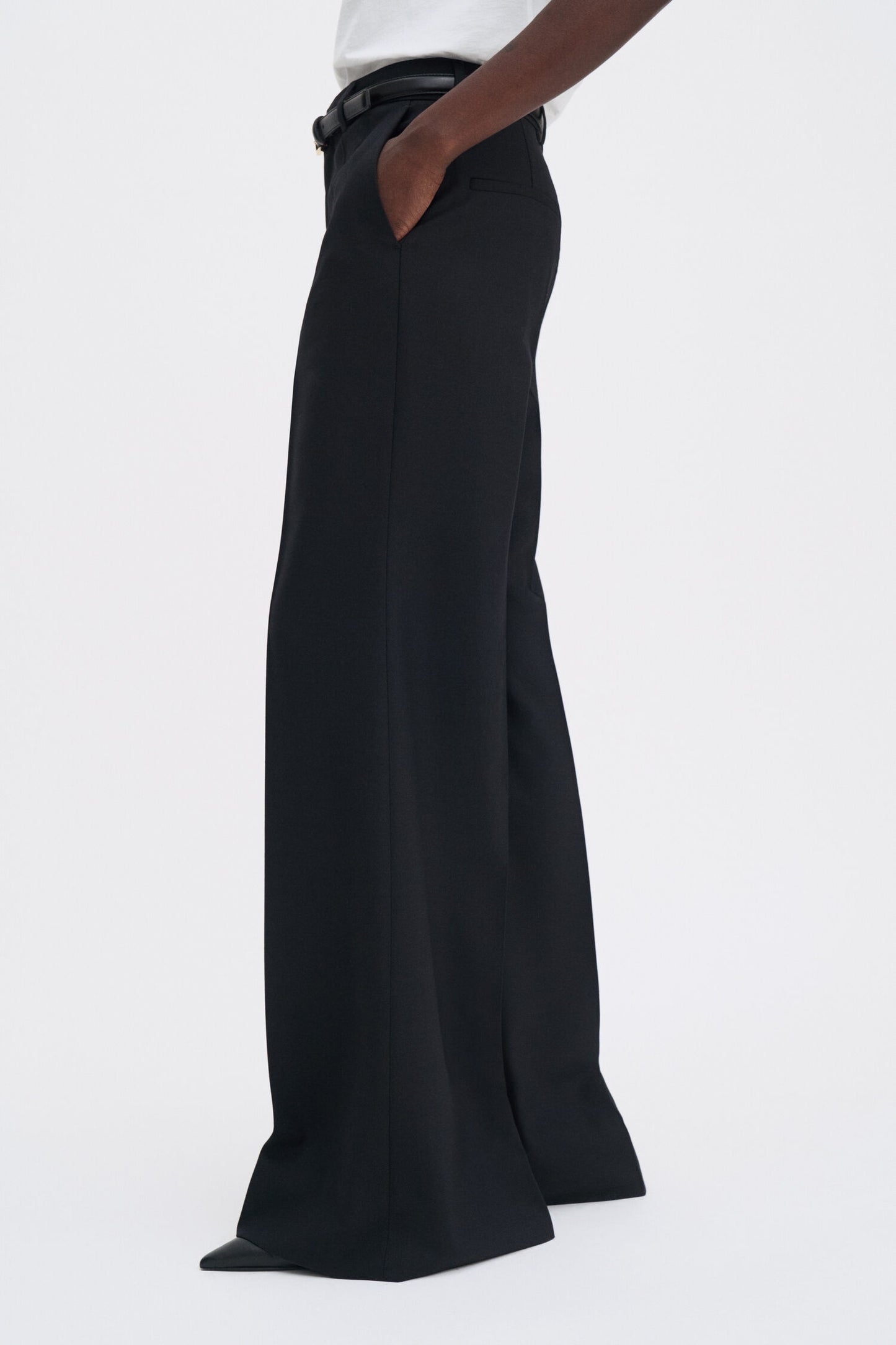Dionne flare trousers black