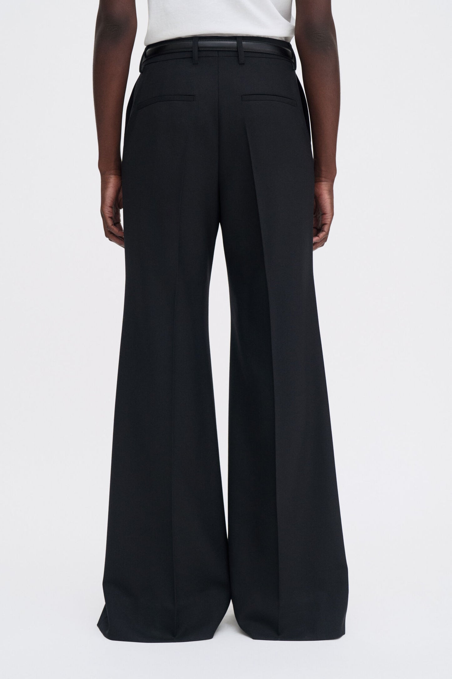 Dionne flare trousers black