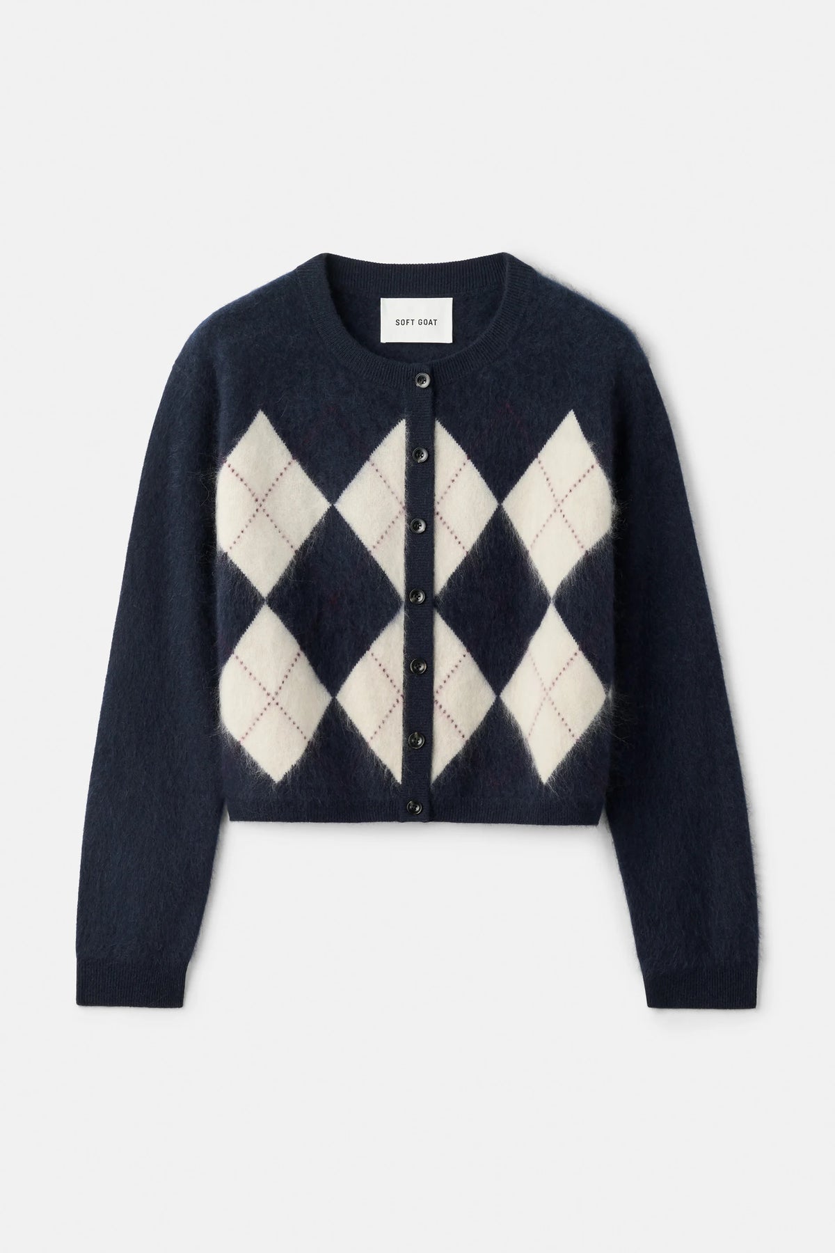 Argyle cardigan