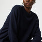 Boyfriend crewneck navy