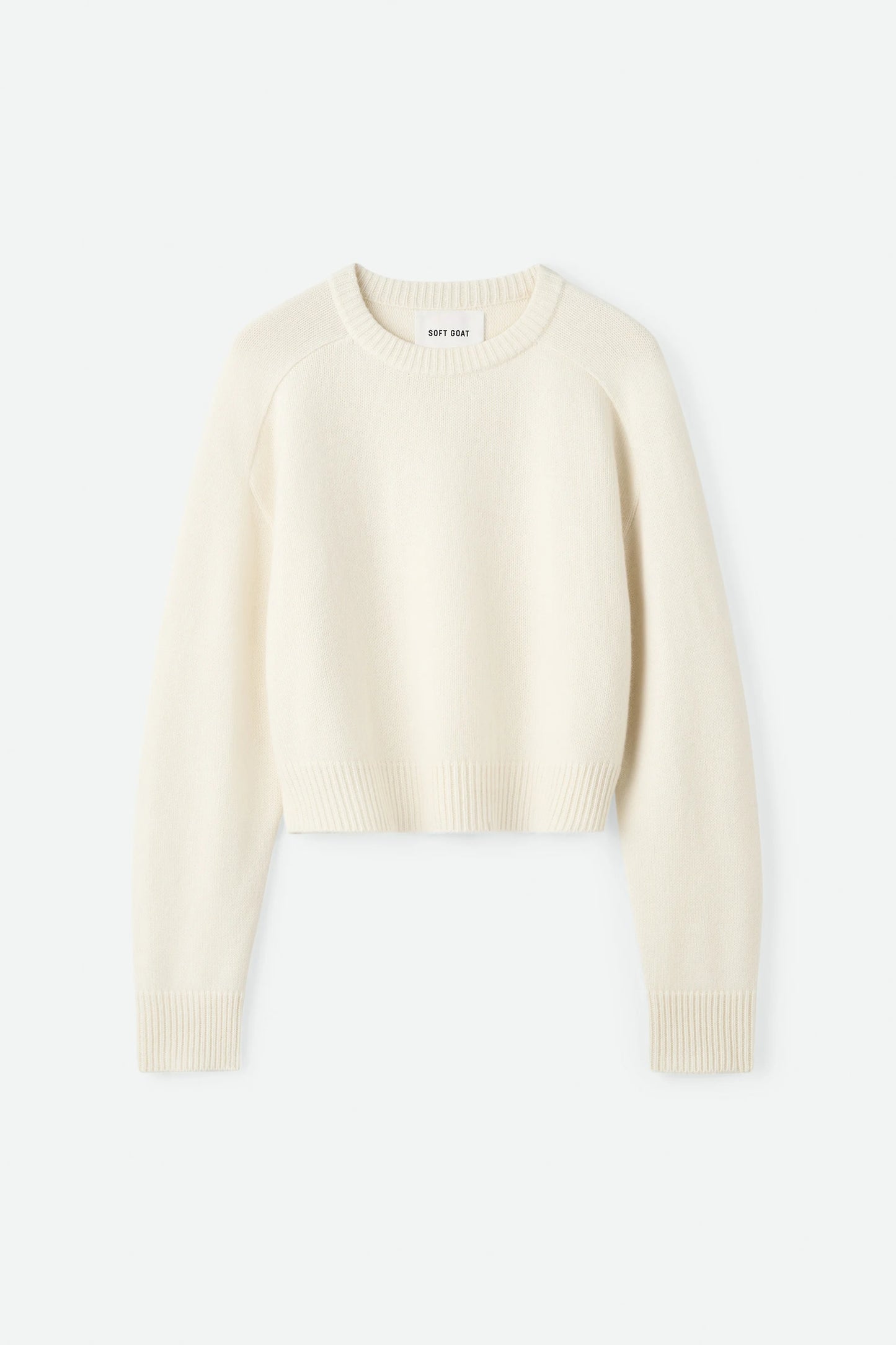 Cashmere top feather white