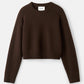 Cashmere top mocha
