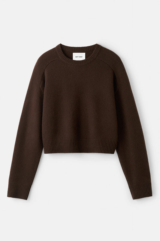 Cashmere top mocha
