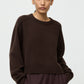 Cashmere top mocha