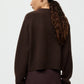 Cashmere top mocha