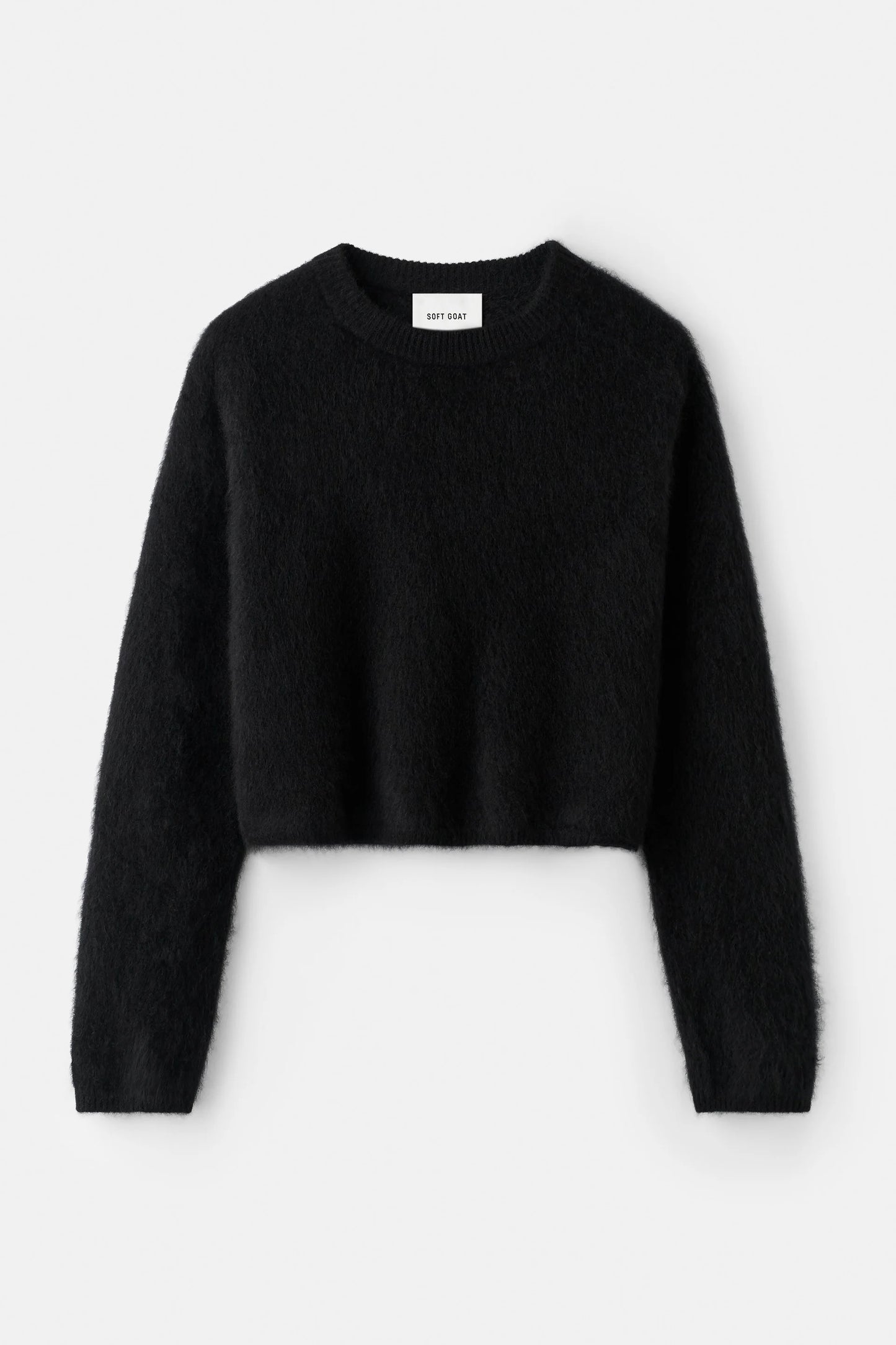 Brushed crewneck