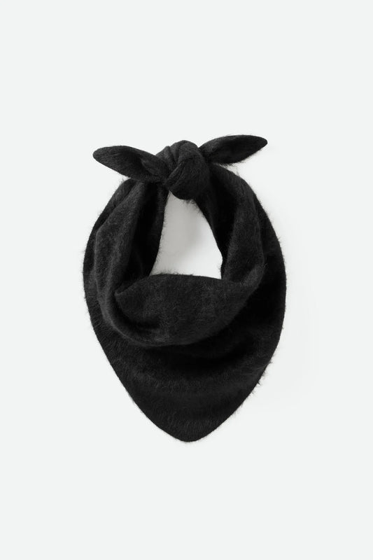 Triangle scarf black