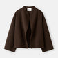 Short jacket mocha