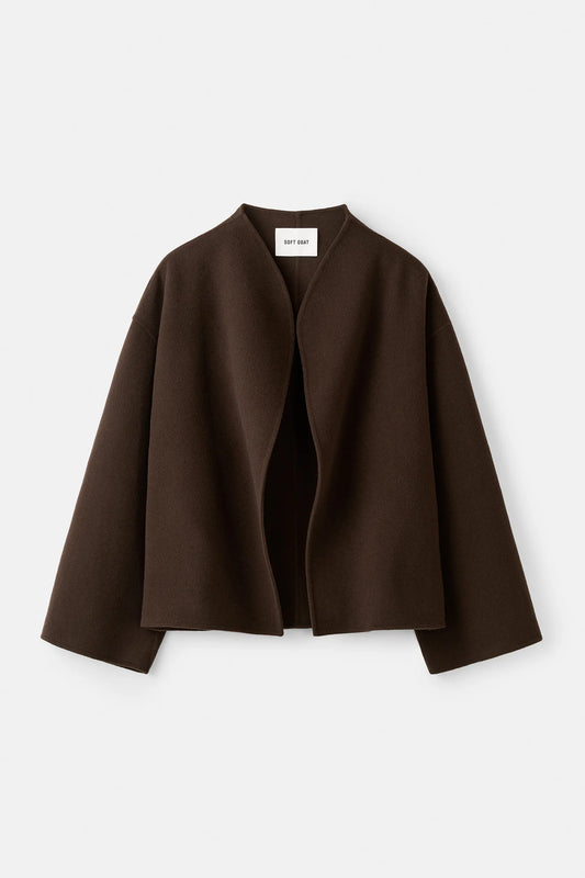 Short jacket mocha