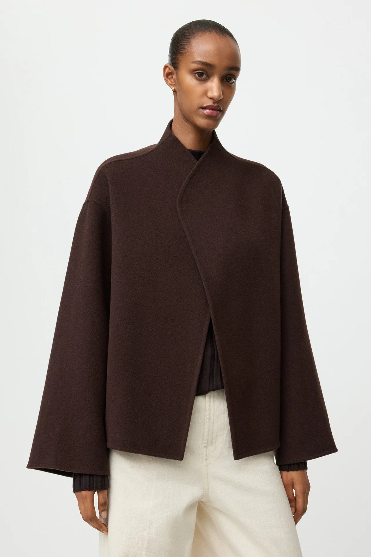 Short jacket mocha