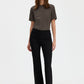 Flared jersey trouser
