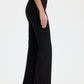 Flared jersey trouser