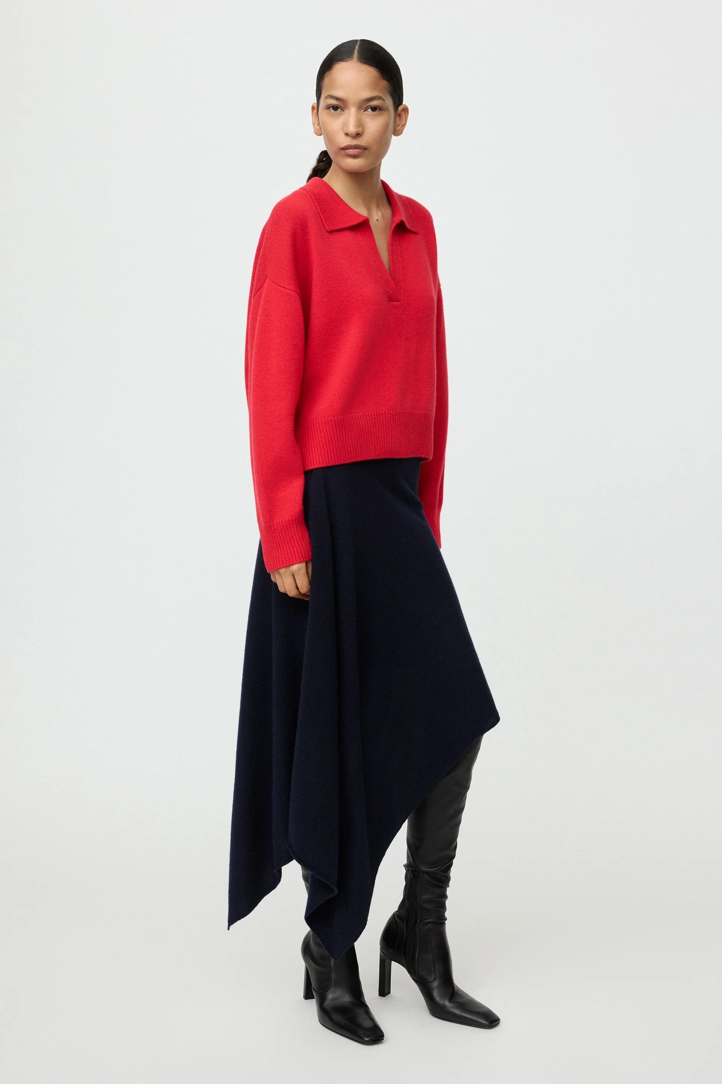 Relaxed fit polo shirt