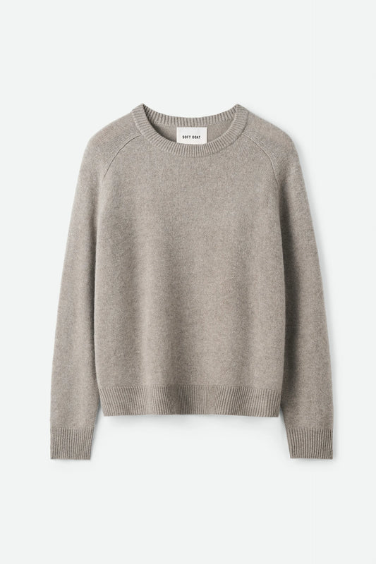 Boyfriend crewneck greige