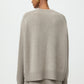 Boyfriend crewneck greige