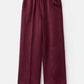 Silk pants Bordeaux
