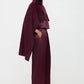 Silk pants Bordeaux