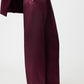Silk pants Bordeaux