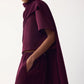 Silk pants Bordeaux
