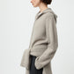 Chunky hoodie greige