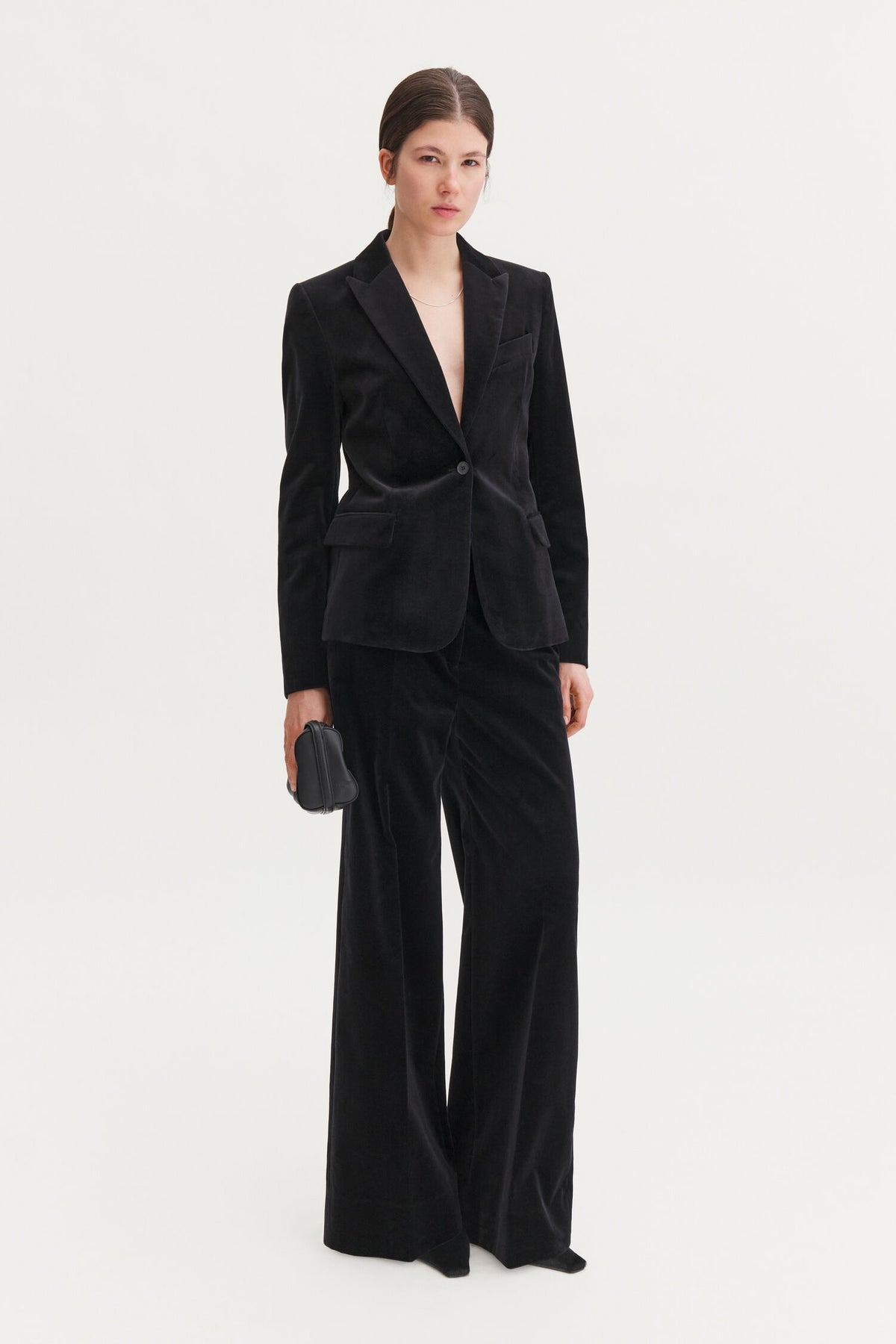 Sasha velvet blazer