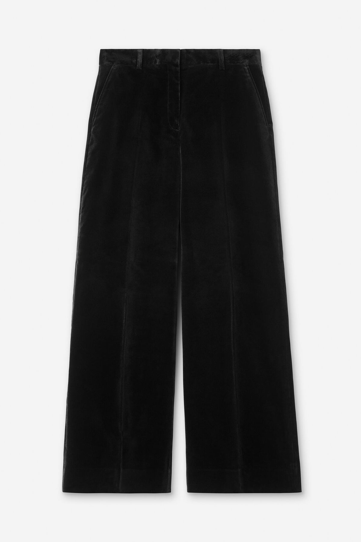 Harlow velvet pants black