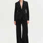 Harlow velvet pants black