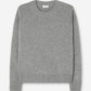 Wool & cashmere sweater grey melange