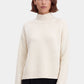Cashmere turtleneck sweater off white