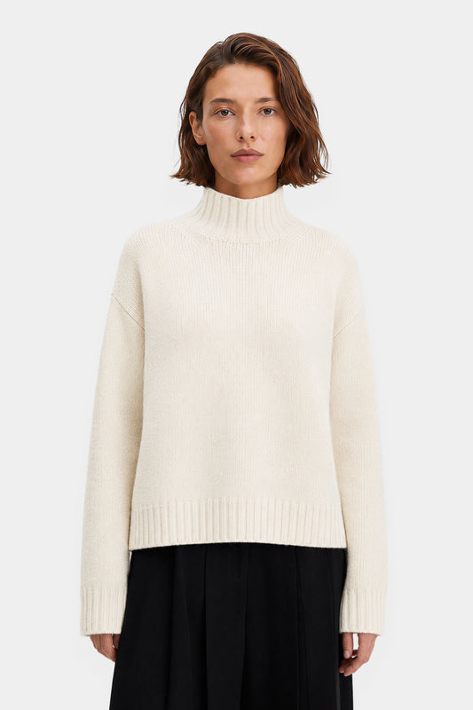 Cashmere turtlenrck sweater