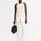 Cashmere singlet feather white