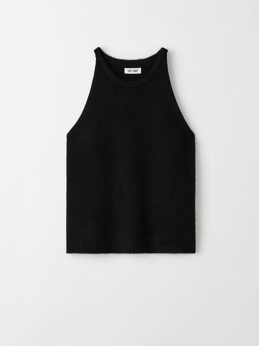 Cashmere singlet black
