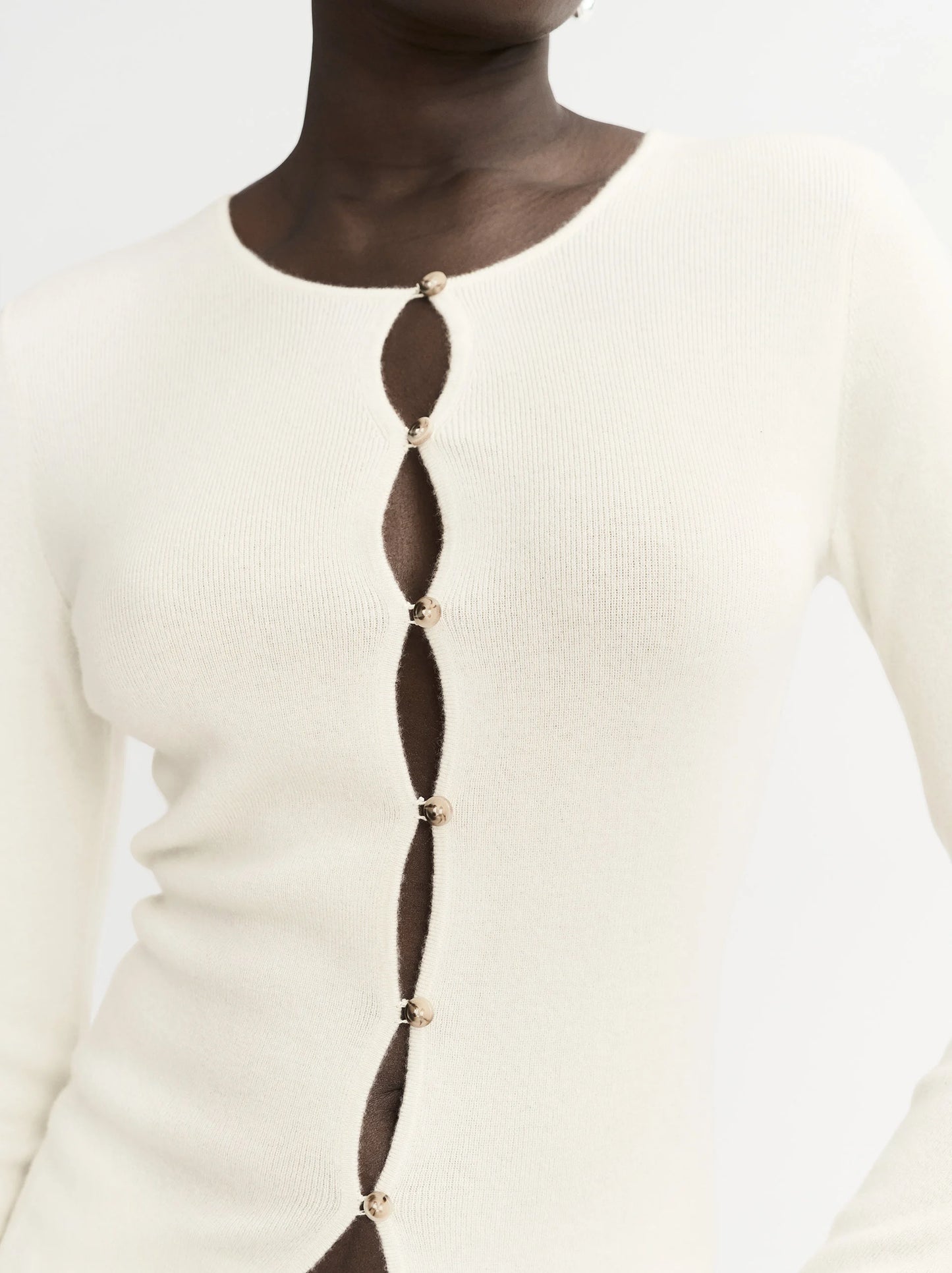 Slim fit cardigan