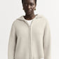 Chunky cashmere hoodie
