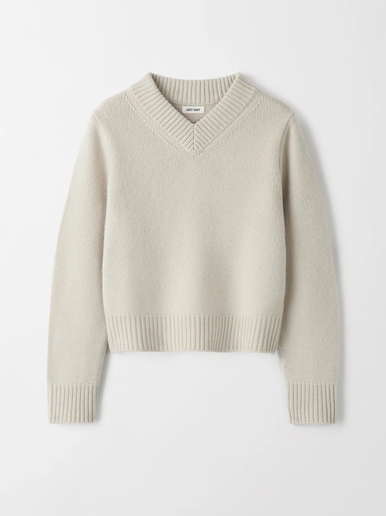 Chunky v neck chalk