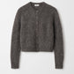 Alpaca cardigan wood