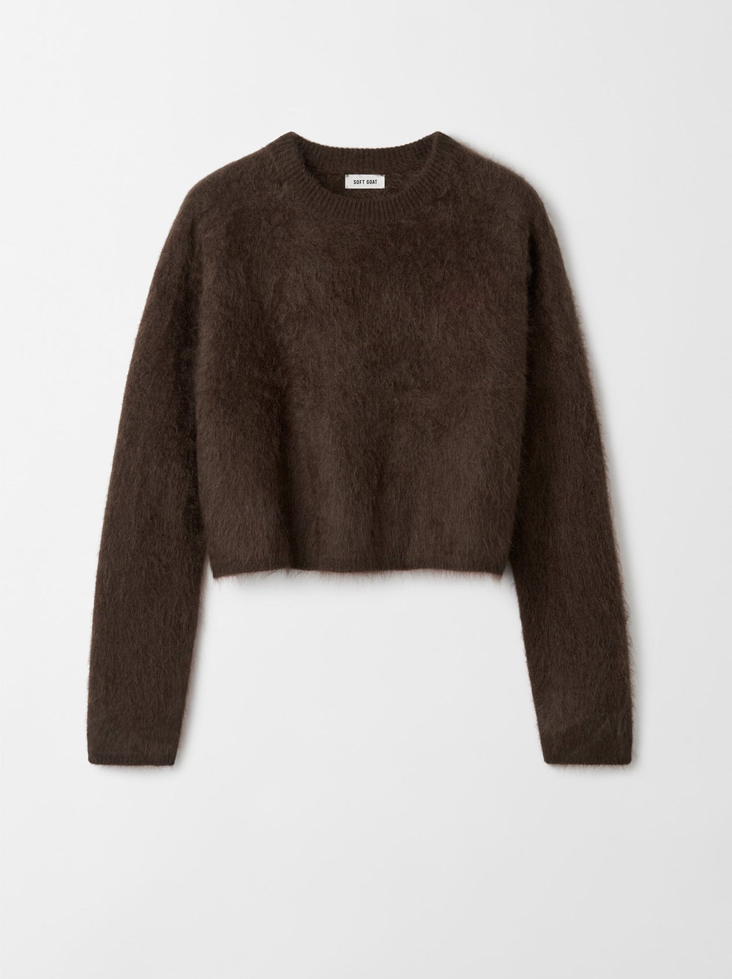Brushed crewneck mocha