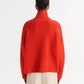 Girlfriend turtleneck tangerine