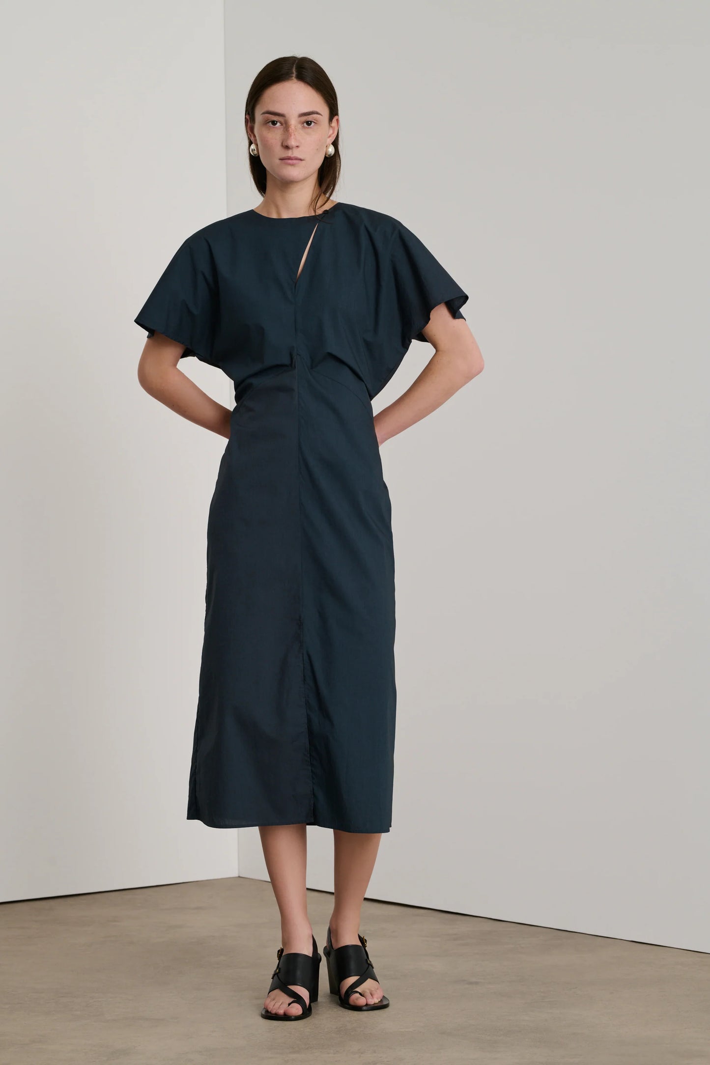 Ella dress navy