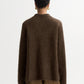Brushed cashmere polo shirt