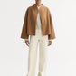Short jacket camel