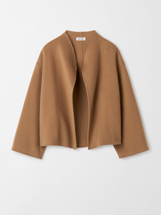 Short jacket camel