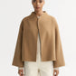 Short jacket camel