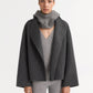 Short jacket dark grey