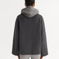 Short jacket dark grey