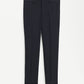 Emma cropped cool wool trouser black