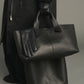 Suave bag - black grain