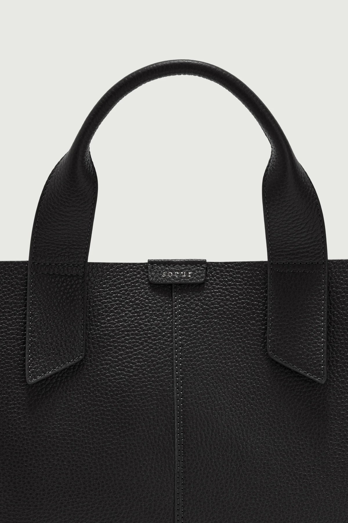 Suave bag - black grain